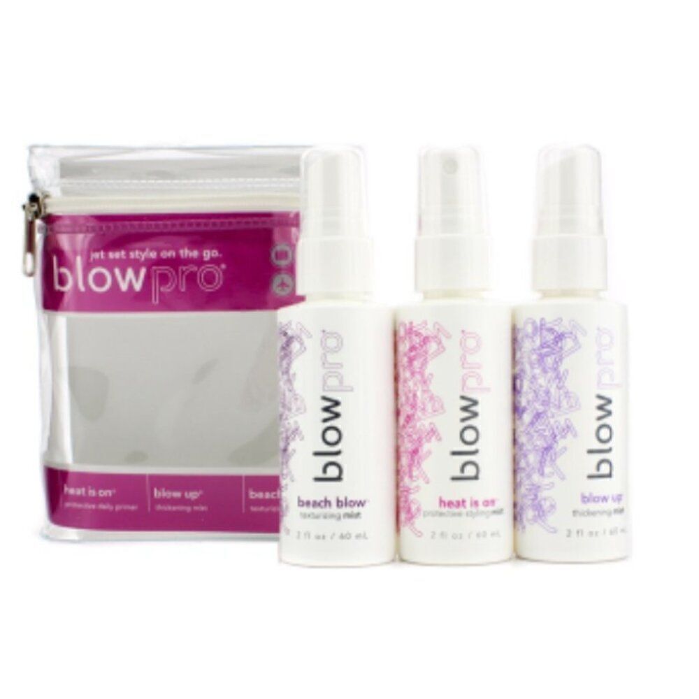 NEW Blowpro Jet Blow Mini Kit 3pc Protect PlumpβPlay TSA Approved 180ml Total - Picture 3 of 6